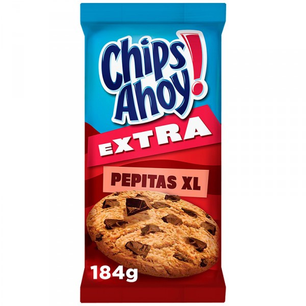 GALLETAS CHIPS AHOY EXTRA GRANDE 184 GRS