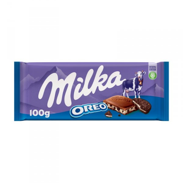 CHOCOLATE MILKA OREO 100 GRS