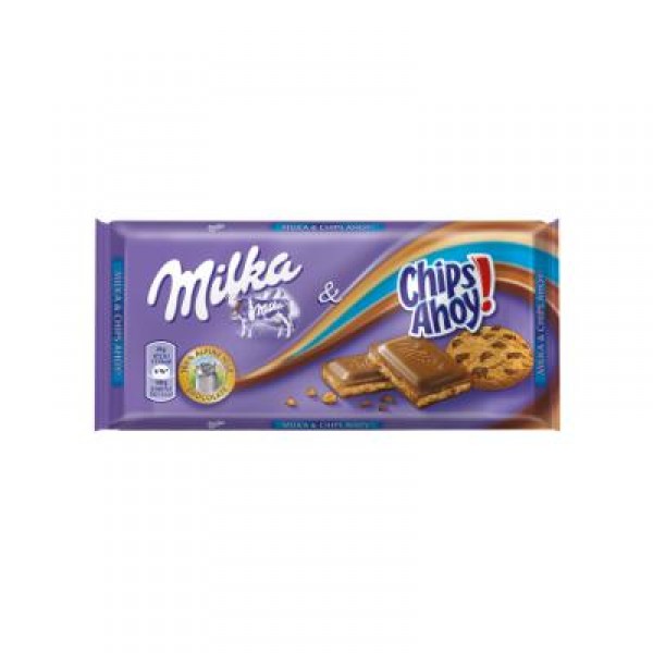 CHOCOLATE MILKA CHIPS AHOY 100 GRS