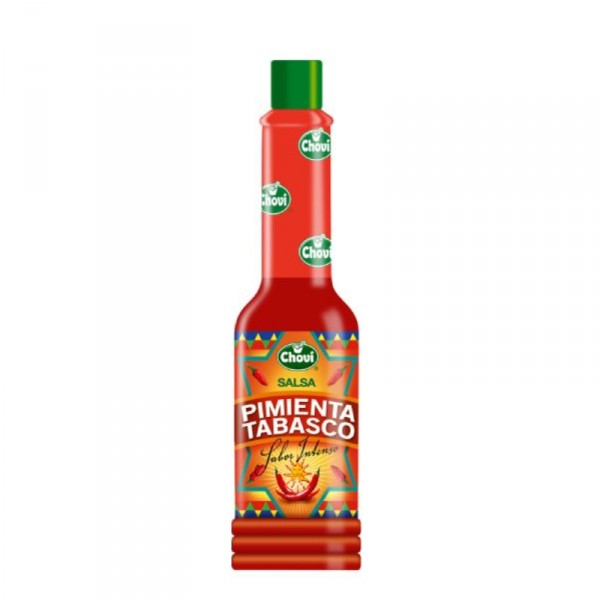SALSA CHOVI TABASCO ROJO 65 ML.