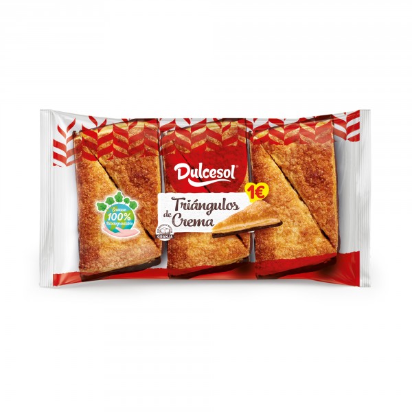 TRIANGULO CREMA DULCESOL 4 UNDS. 160 GRS