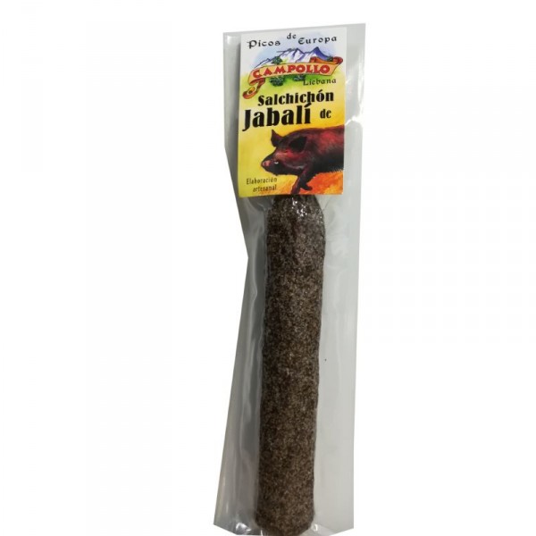 SALCHICHON DE JABALI CAMPOLLO 280 GRS.