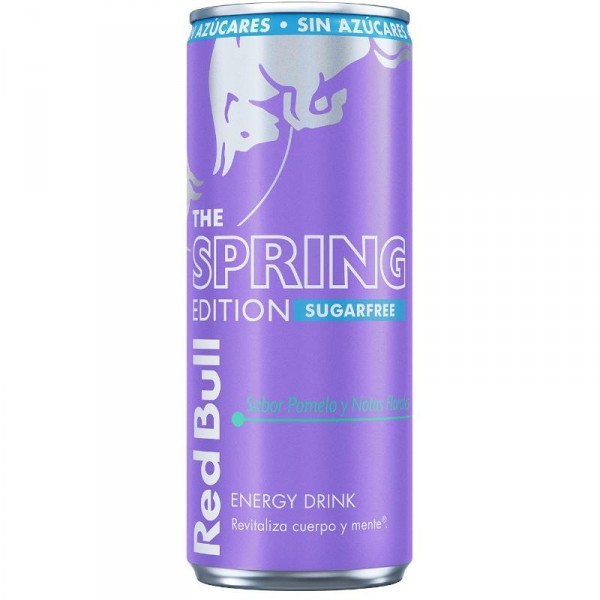 BEBIDA ENERGETICA RED BULL SPRING LATA 250 ML.