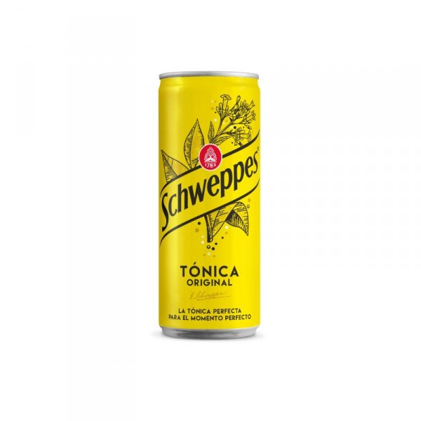 TONICA SCHWEPPES LATA 33 CL.