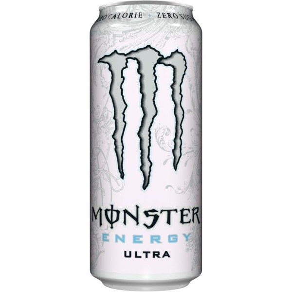 BEBIDA ENERGETICA MONSTER ULTRA WHITE LATA 50 CL.