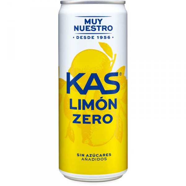 KAS ZERO LIMON LATA 33 CL.