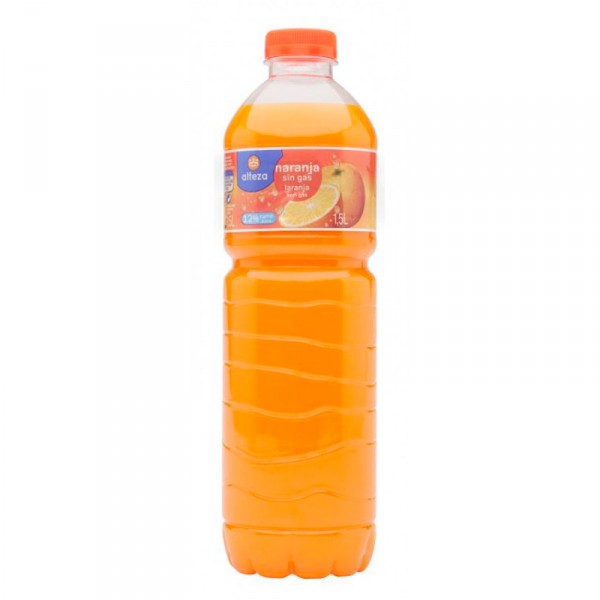 REFRESCO ALTEZA NARANJA SIN GAS 12% ZUMO 1,5 LITROS