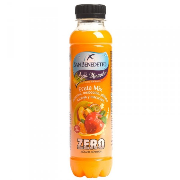 REFRESCO S.BENEDETTO FRUTA MIX ZERO.BOT.0,4L.