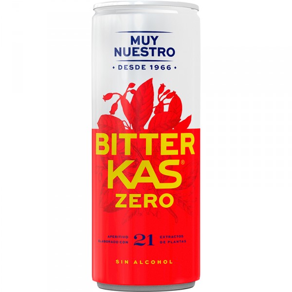 BITTER KAS ZERO LATA 33 CL.