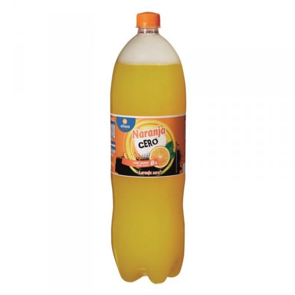 REFRESCO ALTEZA NARANJA CERO 8% ZUMO 2 LITROS