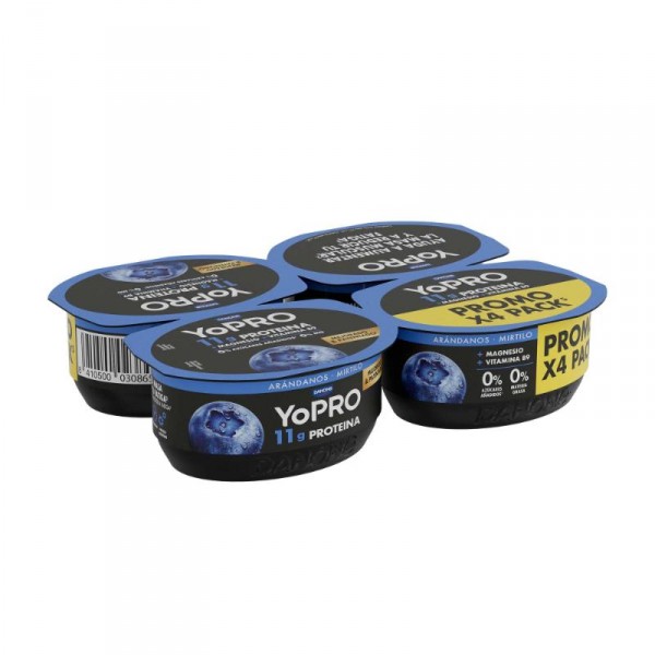 YOPRO ARANDANOS P-4 X 120 GRS.