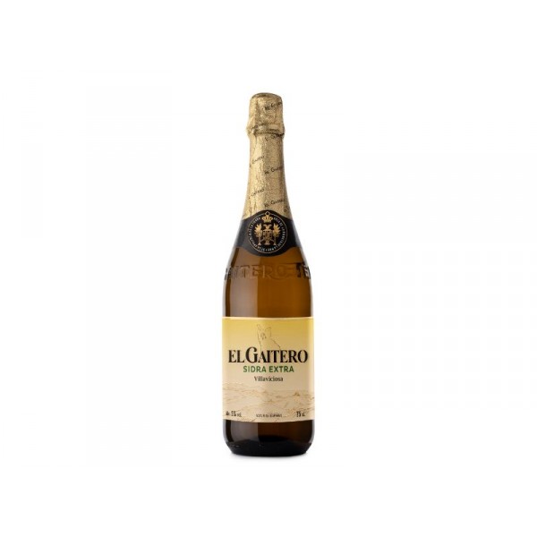 SIDRA EL GAITERO ETIQUETA DORADA 75 CL.