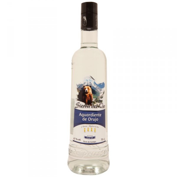 ORUJO SIERRA DEL OSO BLANCO 70 CL.