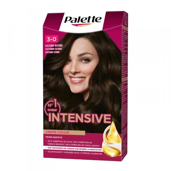 TINTE PALETTE INTENSIVE CREME COLOR 3 CASTAÑO OSCURO