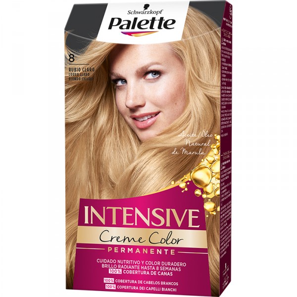 TINTE PALETTE INTENSIVE CREME COLOR 8 RUBIO CLARO