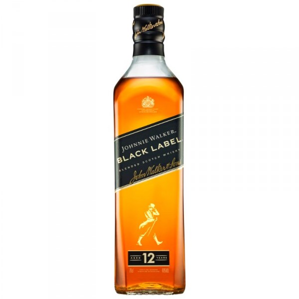 WHISKY JOHNNIE WALKER BLACK LABEL 70 CL.
