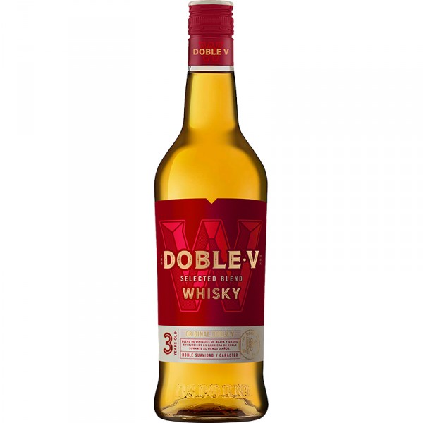 WHISKY DOBLE-V 70 CL.