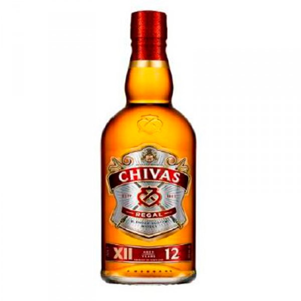 WHISKY CHIVAS REGAL 12 AÑOS 70 CL.