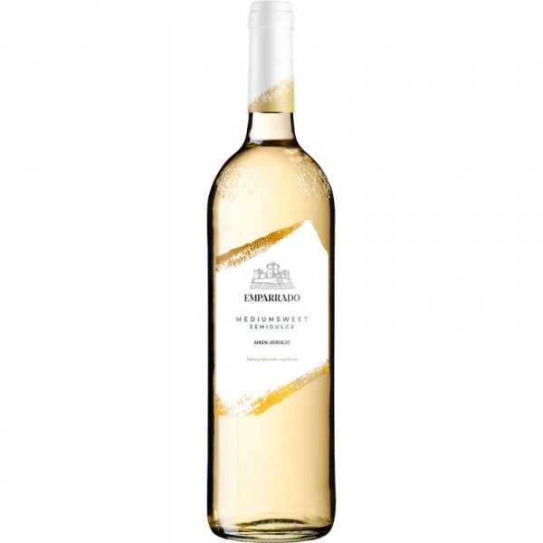 VINO BLANCO EMPARRADO SEMIDULCE 75 CL.
