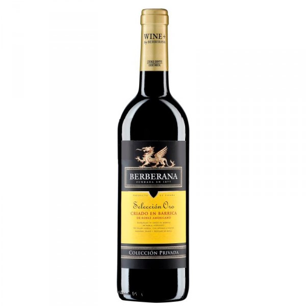 VINO TINTO BERBERANA SELECCION ORO COLECCION PRIVADA 75 CL.