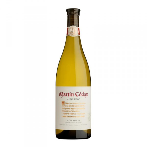VINO BLANCO MARTIN CODAX ALBARIÑO 75 CL.