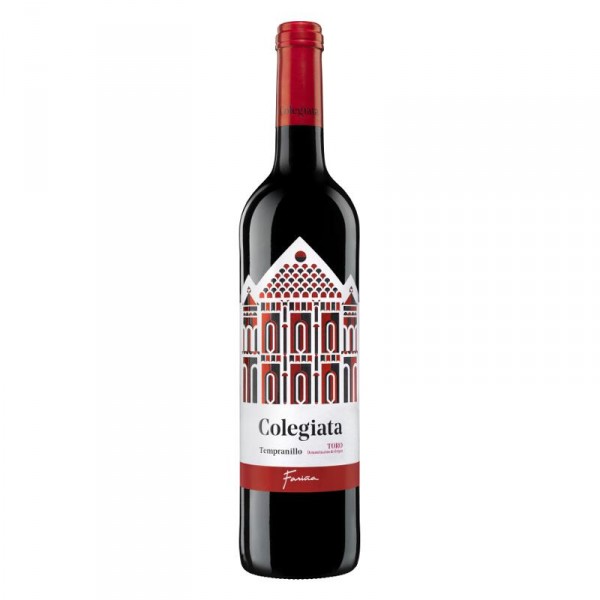 VINO TINTO COLEGIATA D.O.TORO TEMPRANILLO 75 CL.