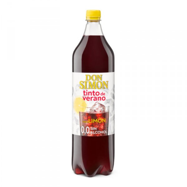 TINTO VERANO DON SIMON SIN ALCOHOL LIMON 1,5 LITROS