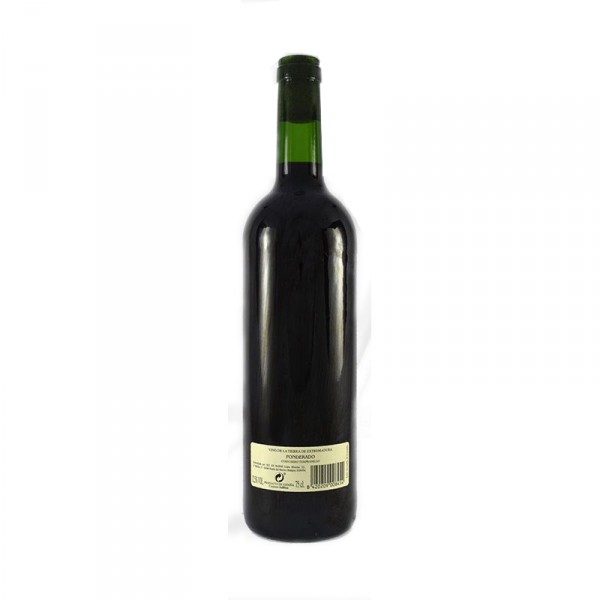 VINO TINTO PONDERADO COSECHERO 75 CL.