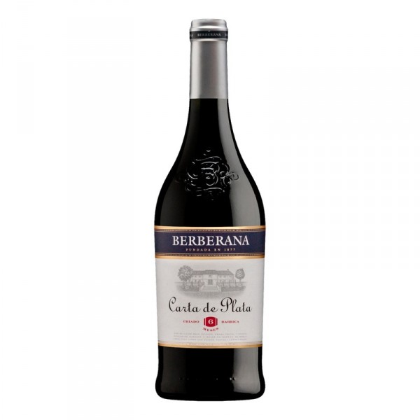 VINO TINTO BERBERANA CARTA DE PLATA 75 CL.