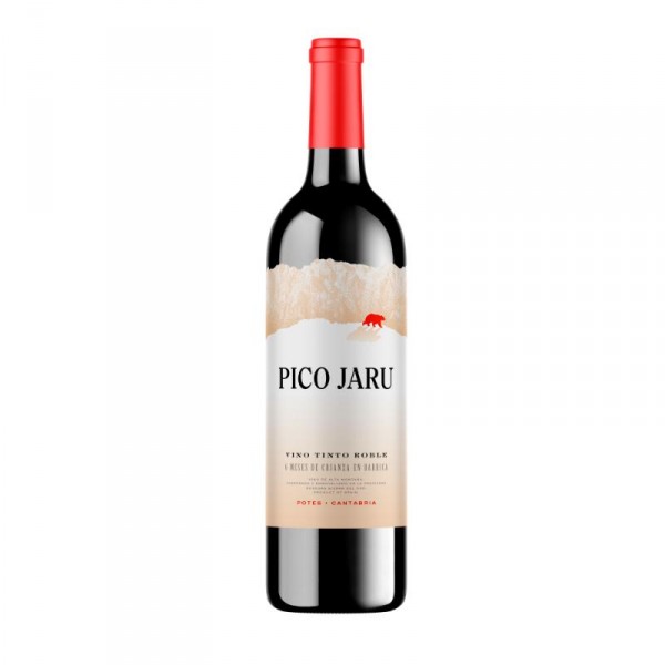 VINO TINTO PICO JARU ROBLE 75 CL.
