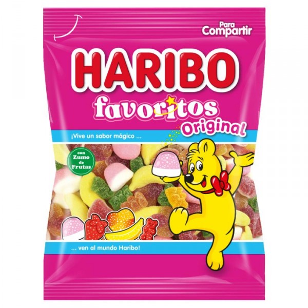 GOMIMOLA HARIBO FAVORITO AZUCAR 150 GRS
