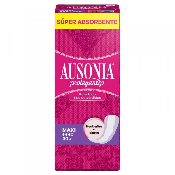 PROTEGESLIP AUSONIA MAXI 30 UNIDADES