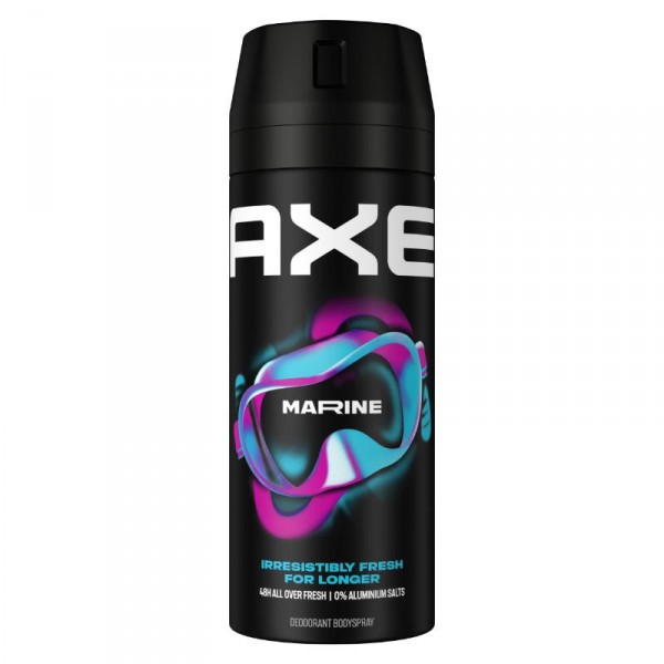 DESODORANTE AXE MARINE 150 ML.