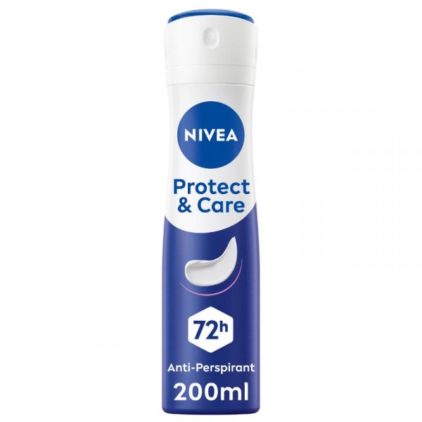 DESODORANTE NIVEA PROTEGE & CUIDA SPRAY 200 ML.