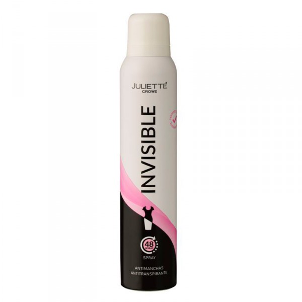 DESODORANTE JULIETTE CROWE WOMAN INVISIBLE 200 ML.