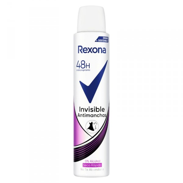 DESODORANTE REXONA DIAMOND INVISIBLE 200 ML.