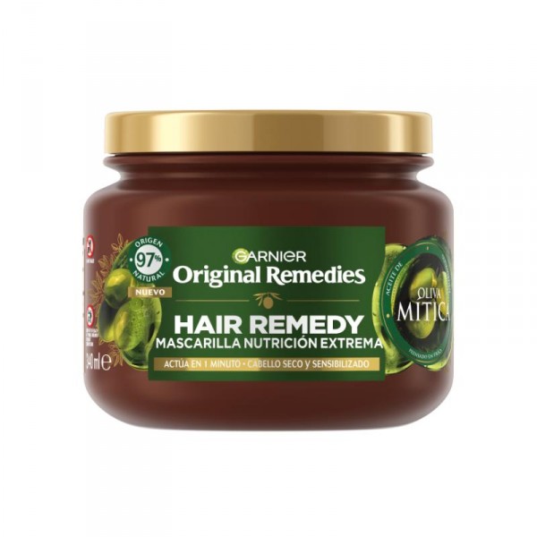 MASCARILLA ORIGINAL REMEDIES OLIVA MITICA 340 ML