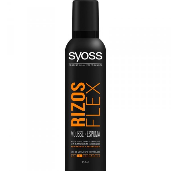 ESPUMA SYOSS RIZOS FLEX 250 ML.