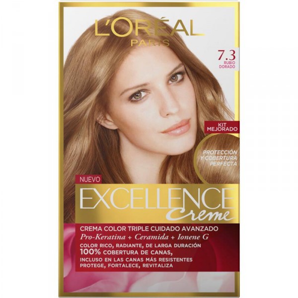TINTE EXCELLENCE Nº7,3 RUBIO DORADO