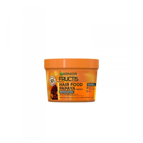MASCARILLA FRUCTIS HAIRFOOD PAPAYA 390 ML