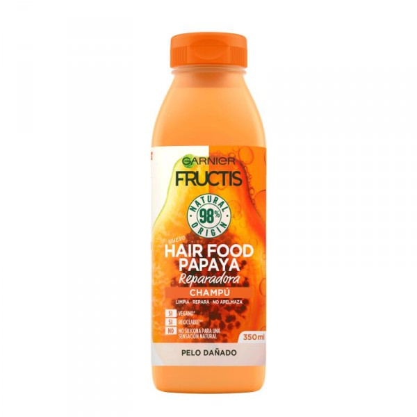 CHAMPU FRUCTIS GARNIER HAIR FOOD PAPAYA 350 ML.