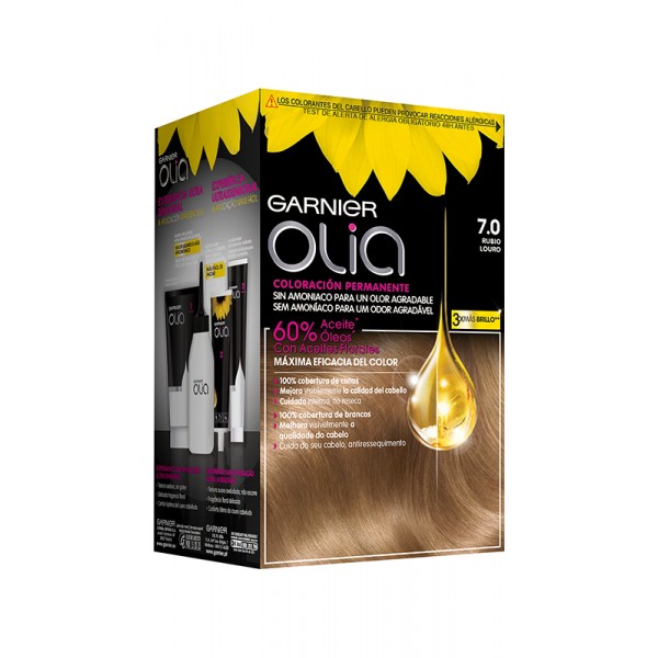TINTE OLIA GARNIER Nº7.0 RUBIO