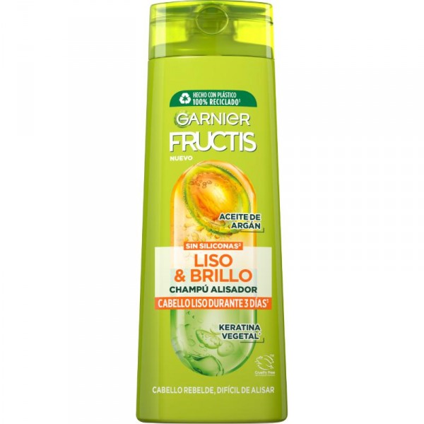 CHAMPU FRUCTIS LISO&BRILLO  380 ML.