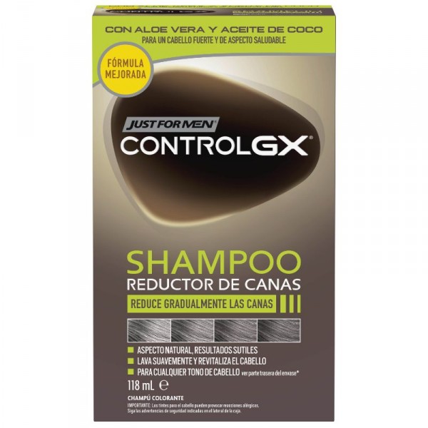 CHAMPU JUST FOR MEN CONTROL GX 118ML.