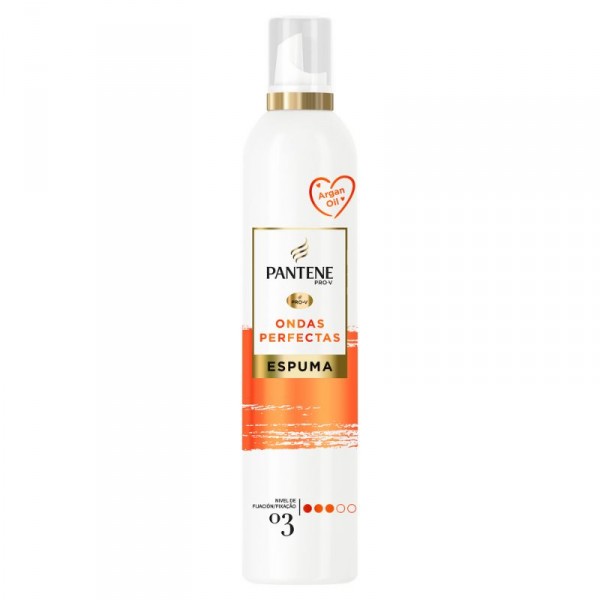 ESPUMA PANTENE ONDAS PERFECTOS C/ACEITE DE ARGAN 300 ML