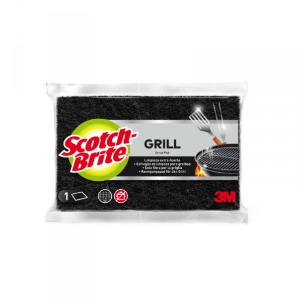 ESTROPAJO SCOTCH BRITE BARBACOA LIMPIO