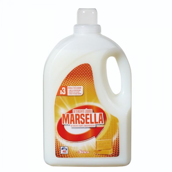 detergente polvo marsella, 40lav