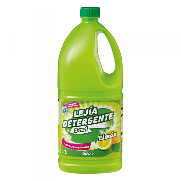 LEJIA SELEX CON DETERGENTE LIMON 2 LITROS