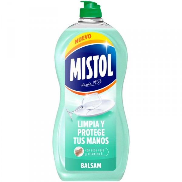 LAVAVAJILLAS MISTOL ALOE VERA 950 ML.
