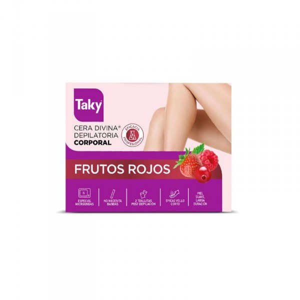 CERA TAKY DIVINA FRUTOS ROJOS ESPECIAL MICROONDAS 400 GRS